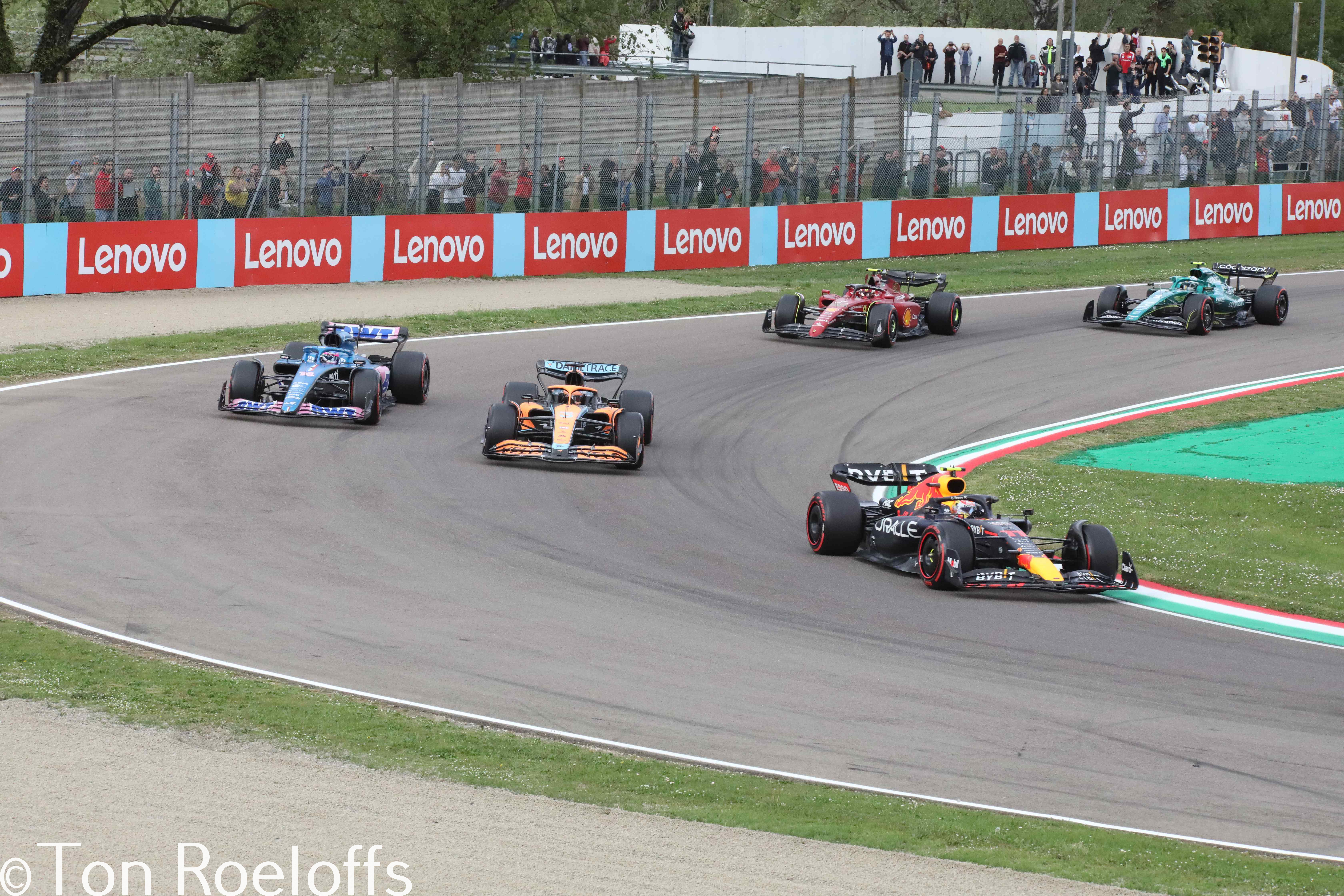 Vettel verremt zich